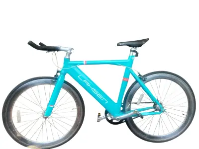 Bicicleta de carretera Laysen azul - miniatura 1