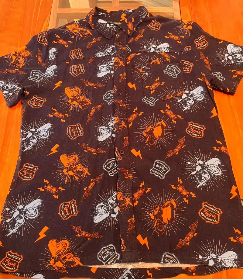 Camisa estampada temática de Harry Potter