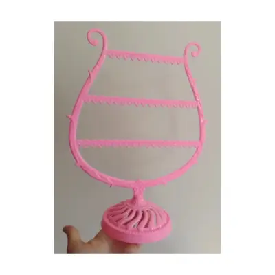 Exhibidor de Aros Rosa para Joyería - miniatura 2