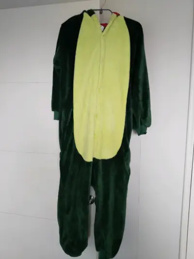 Traje de dinosaurio para niños talla S - miniatura 1