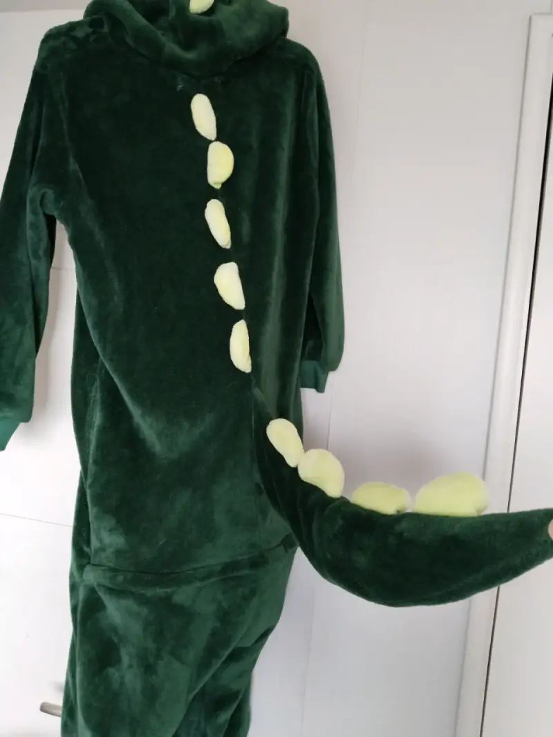 Traje de dinosaurio para niños talla S - 3