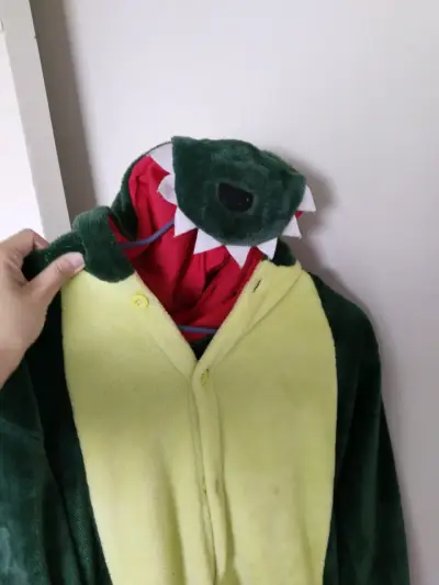 Traje de dinosaurio para niños talla S - miniatura 4