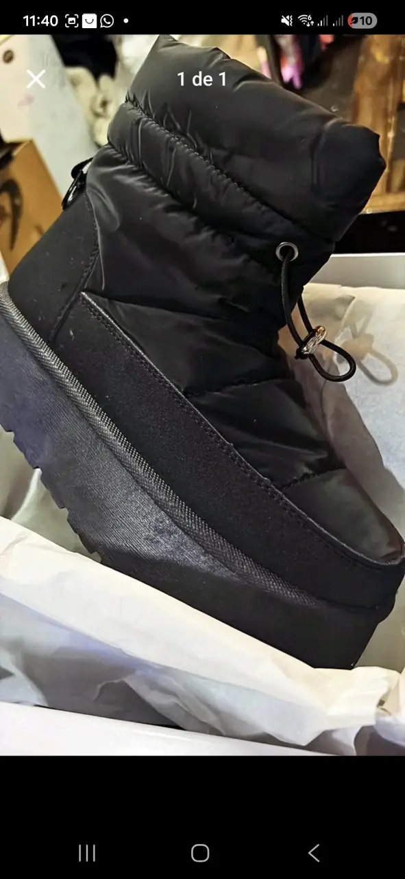 Botas negras de invierno para mujer - 2