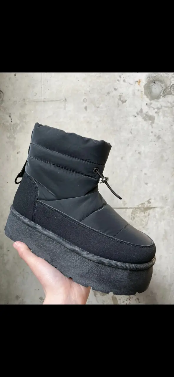 Botas negras de invierno para mujer - 3