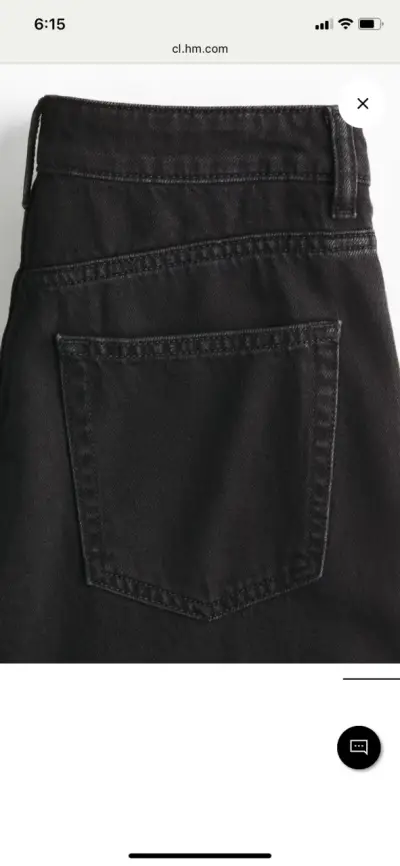 H&M JEANS DENIM WIDE ULTRA HIGH JEANS - miniatura 5