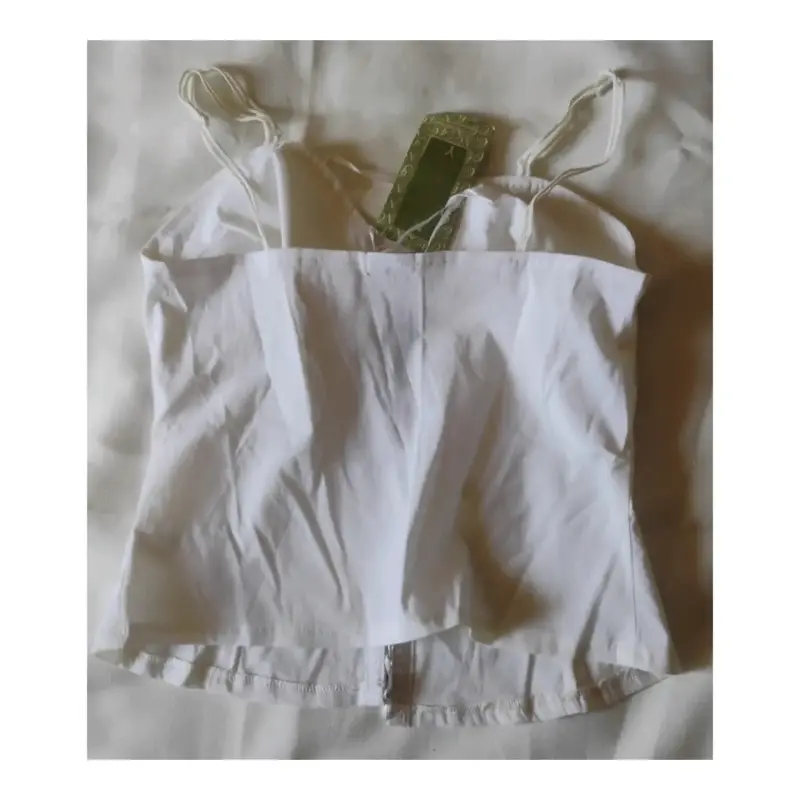 Top blanco con tirantes - 3