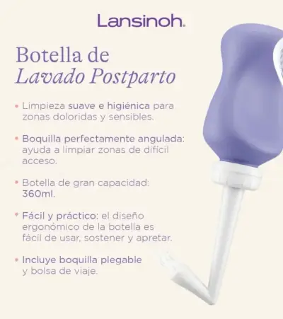 Botella de lavado postparto Lansinoh - miniatura 4