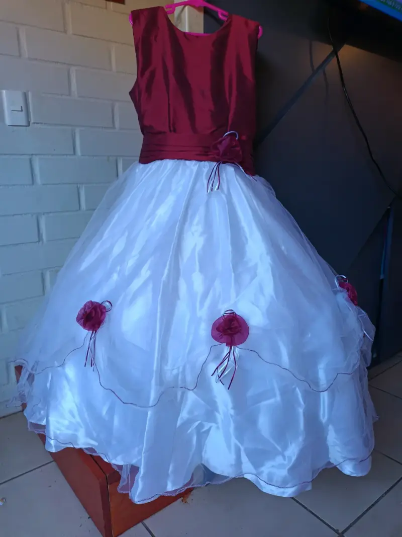Vestido para matrimonio o bautizo talla 10 - 1