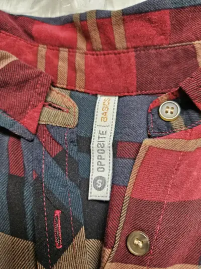 Camisa de franela a cuadros para mujer - miniatura 4