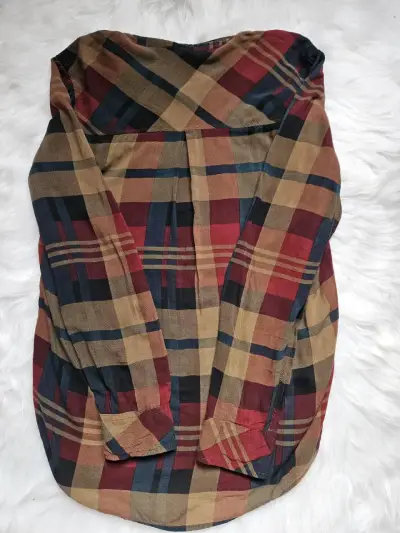 Camisa de franela a cuadros para mujer - miniatura 5