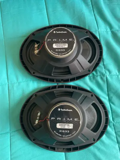 Parlantes ovalados Rockford Fosgate para auto - miniatura 3