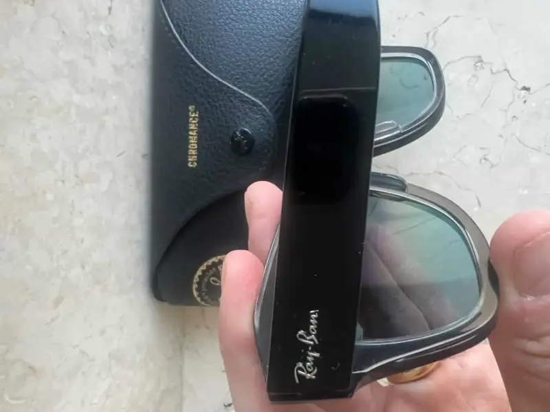 Gafas de Sol Ray-Ban Chromance Negras - 3