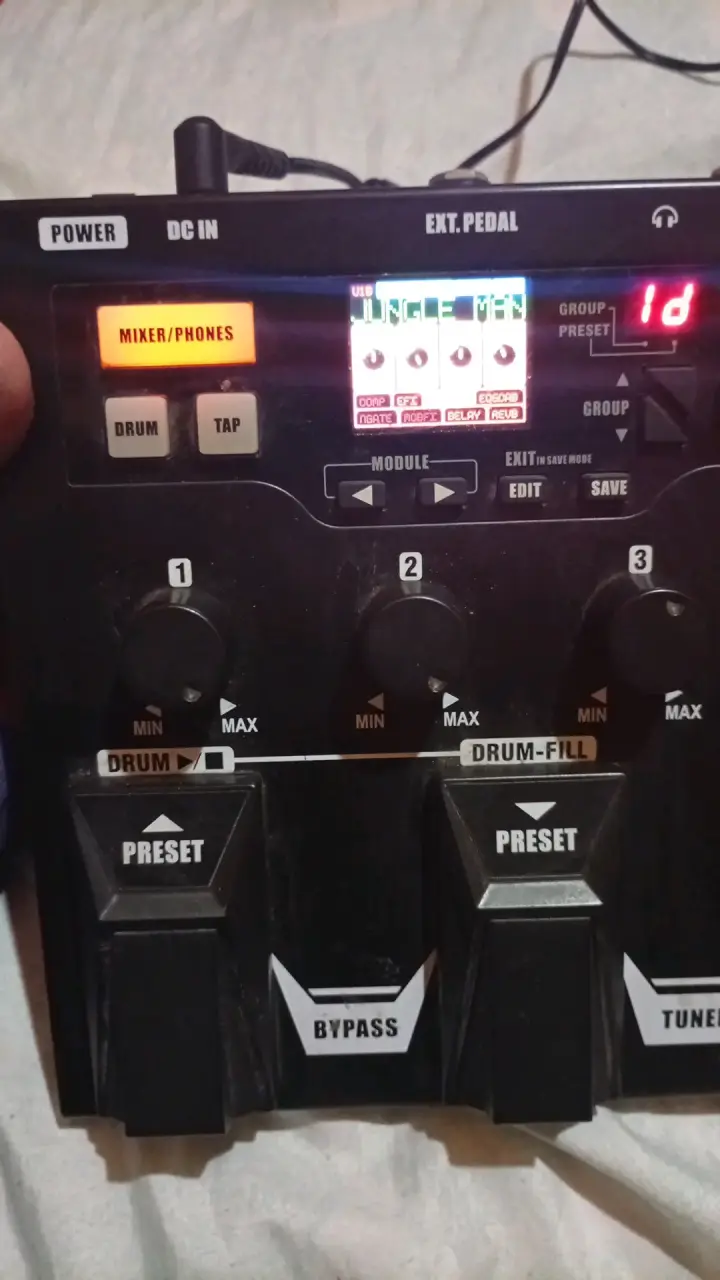 Pedalera multiefectos para guitarra MFX10 - 1