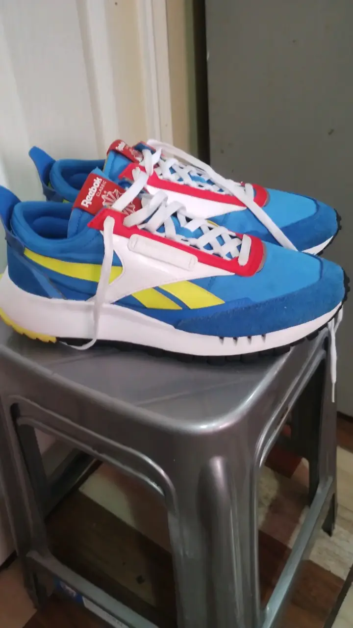 Zapatillas deportivas Reebok Classic azul y rojo - 2