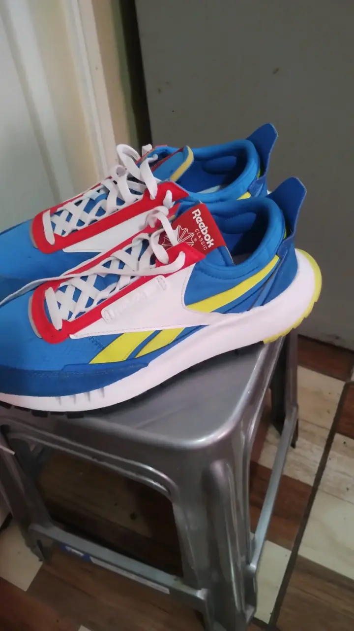 Zapatillas deportivas Reebok Classic azul y rojo - 5