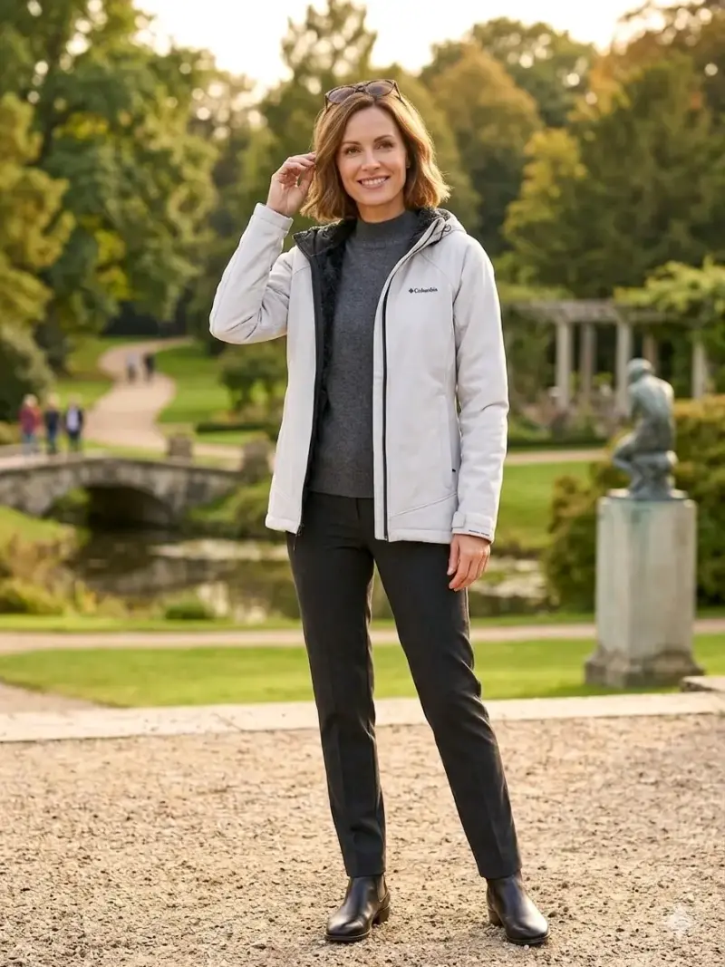 Chaqueta Columbia para mujer impermeable y térmica - 2