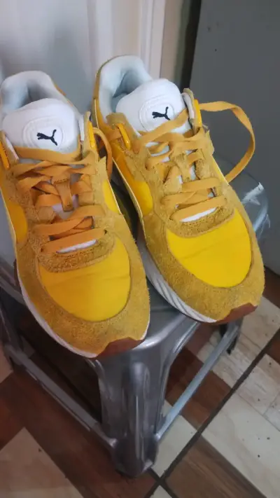 Zapatillas deportivas Puma amarillas para hombre - miniatura 4