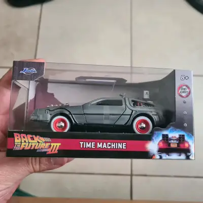 Réplica DeLorean Back to the Future III Jada Toys - miniatura 1