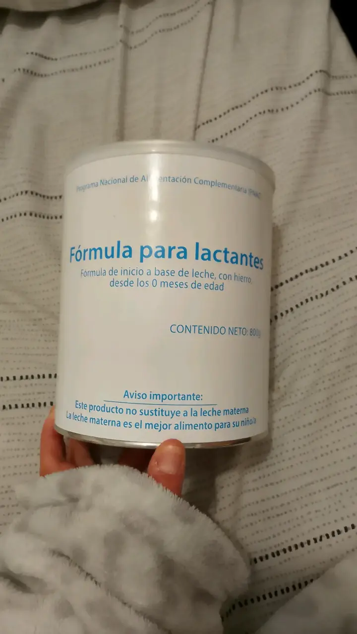 Fórmula para lactantes con hierro 800g