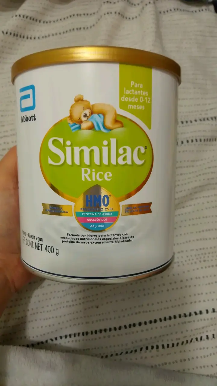 Fórmula infantil Similac Rice 400g para lactantes - 1