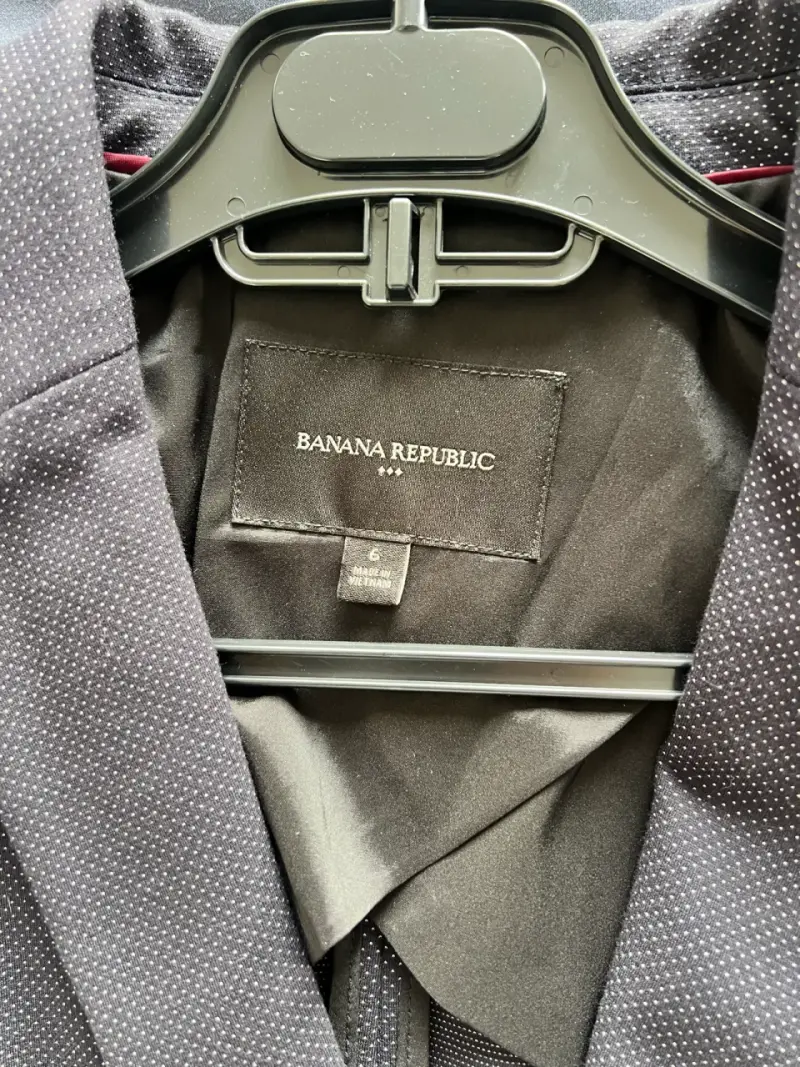 Blazer Banana Republic azul marino Talla 6 - 1