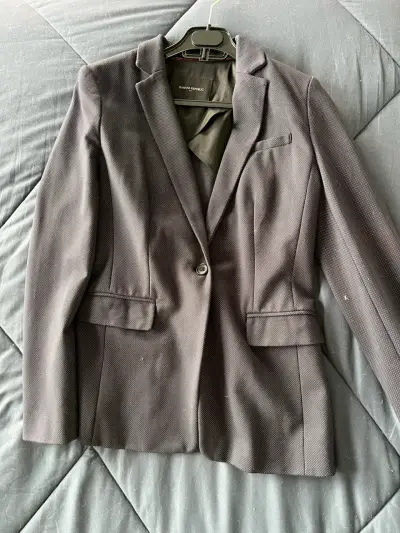 Blazer Banana Republic azul marino Talla 6 - miniatura 3