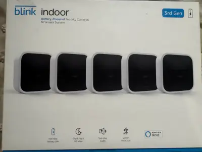 Kit 5 Cámaras De Seguridad Blink Indoor 3ra Gen N - miniatura 1