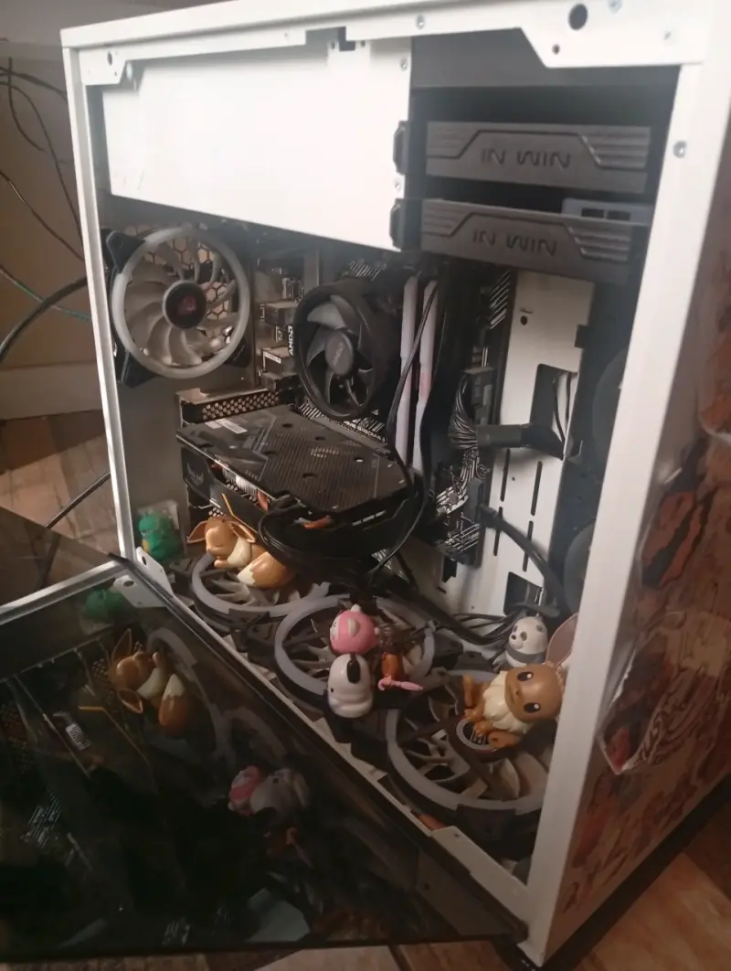 Gabinete de PC con di**PC Gamer Ryzen 5 + GTX 1660 - 3