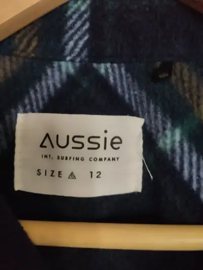 Camisa cuadrillé niño marca Aussie - miniatura 4