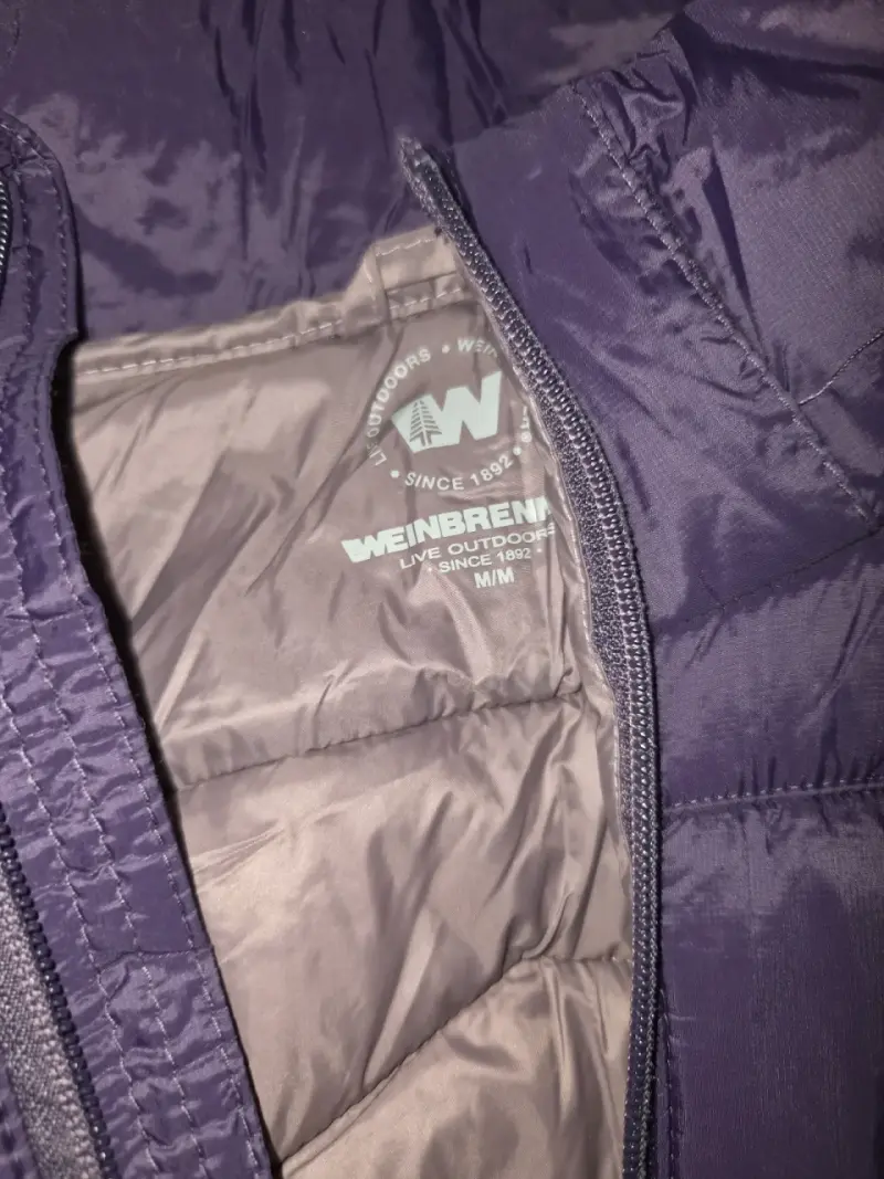 Parka weinbrenner morada para mujer talla m - 2