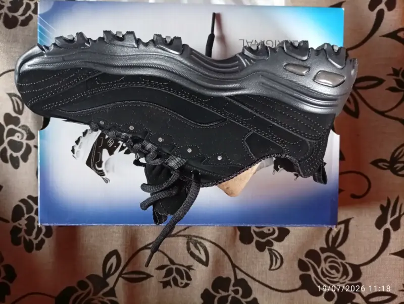Zapatillas Skechers D'Lites Mujer Negras Talla 36 - 5