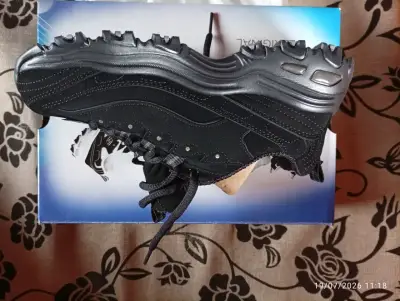 Zapatillas Skechers D'Lites Mujer Negras Talla 36 - miniatura 5