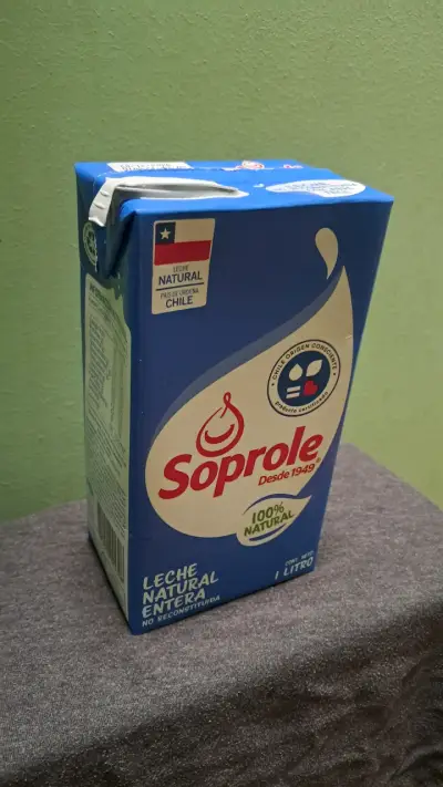 Leche Natural Entera Soprole 1 Litro - miniatura 1