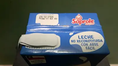 Leche Natural Entera Soprole 1 Litro - miniatura 2