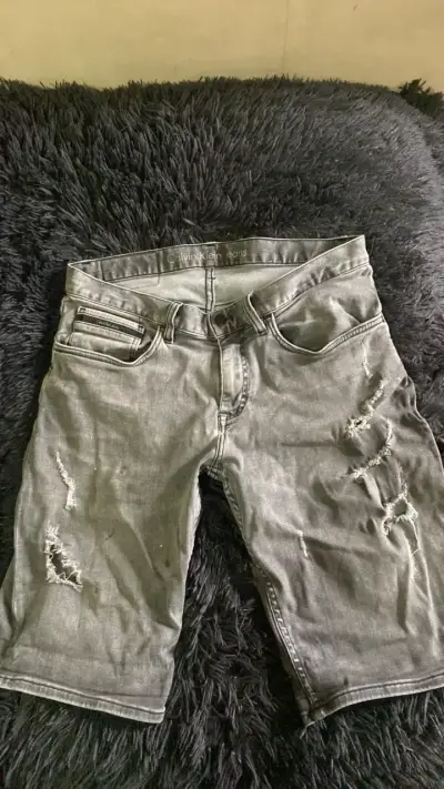 Short de mezclilla Calvin Klein Original - miniatura 1