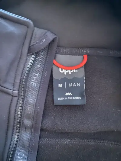 Chaqueta LIPPI softshell negra con capucha - miniatura 2