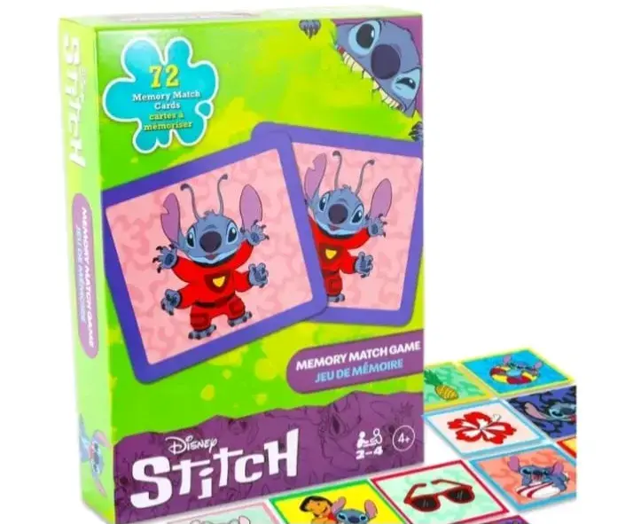 Juego de Memoria Disney Stitch para Niños - 1