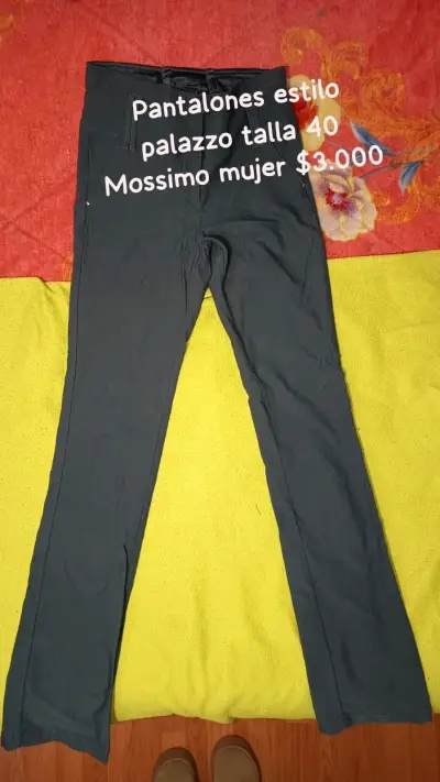 Pantalones estilo palazzo Mossimo talla 40 - miniatura 1