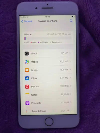 Iphone 7 Plus Rose 256GB 100%🔋 - miniatura 4