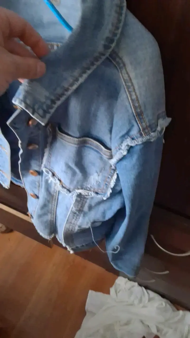 Chaqueta de mezclillapara mujer - 2