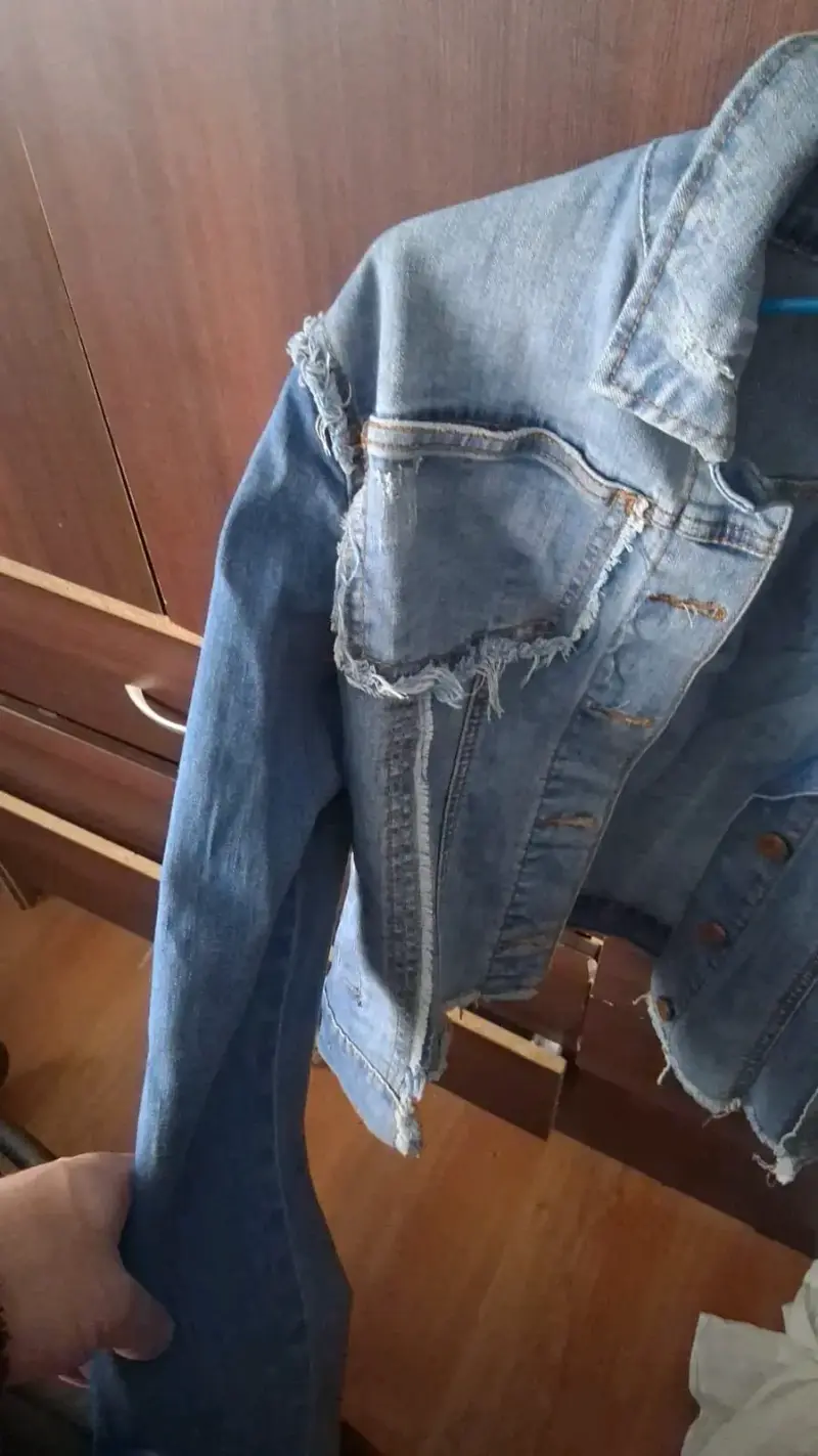 Chaqueta de mezclillapara mujer - 3