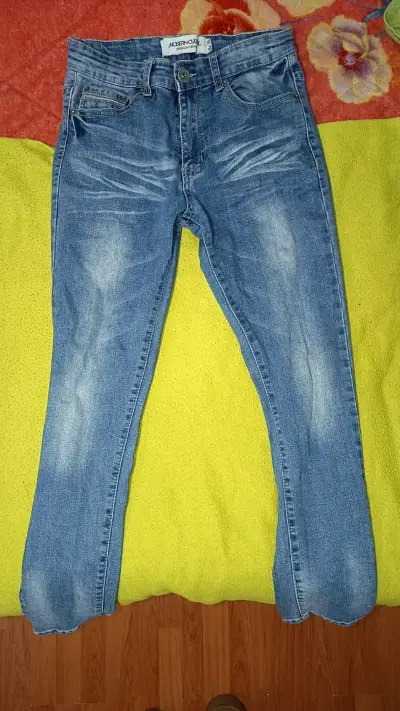 Jeans de mujer talla 40 denim azul - miniatura 2