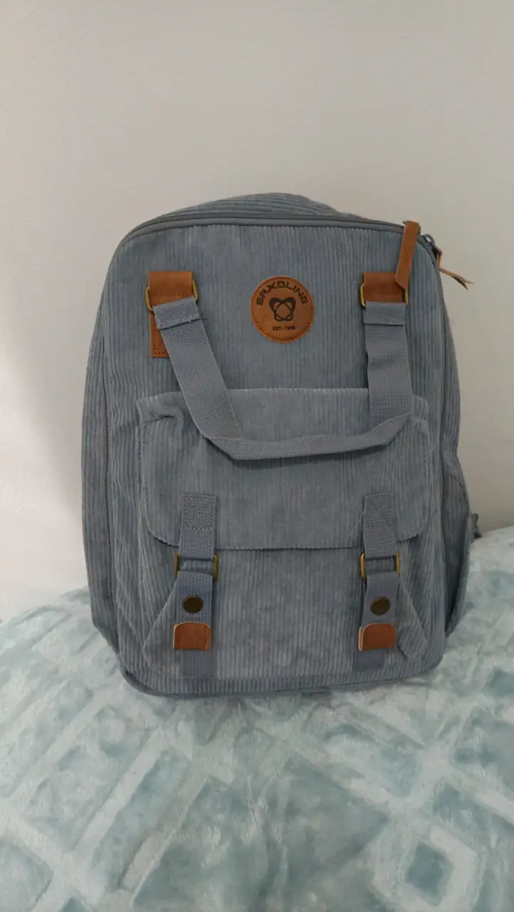 Mochila Saxoline gris/azul - 1