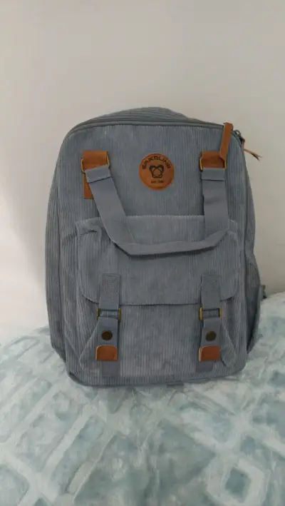 Mochila Saxoline gris/azul - miniatura 1