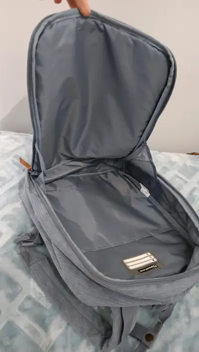 Mochila Saxoline gris/azul - miniatura 3