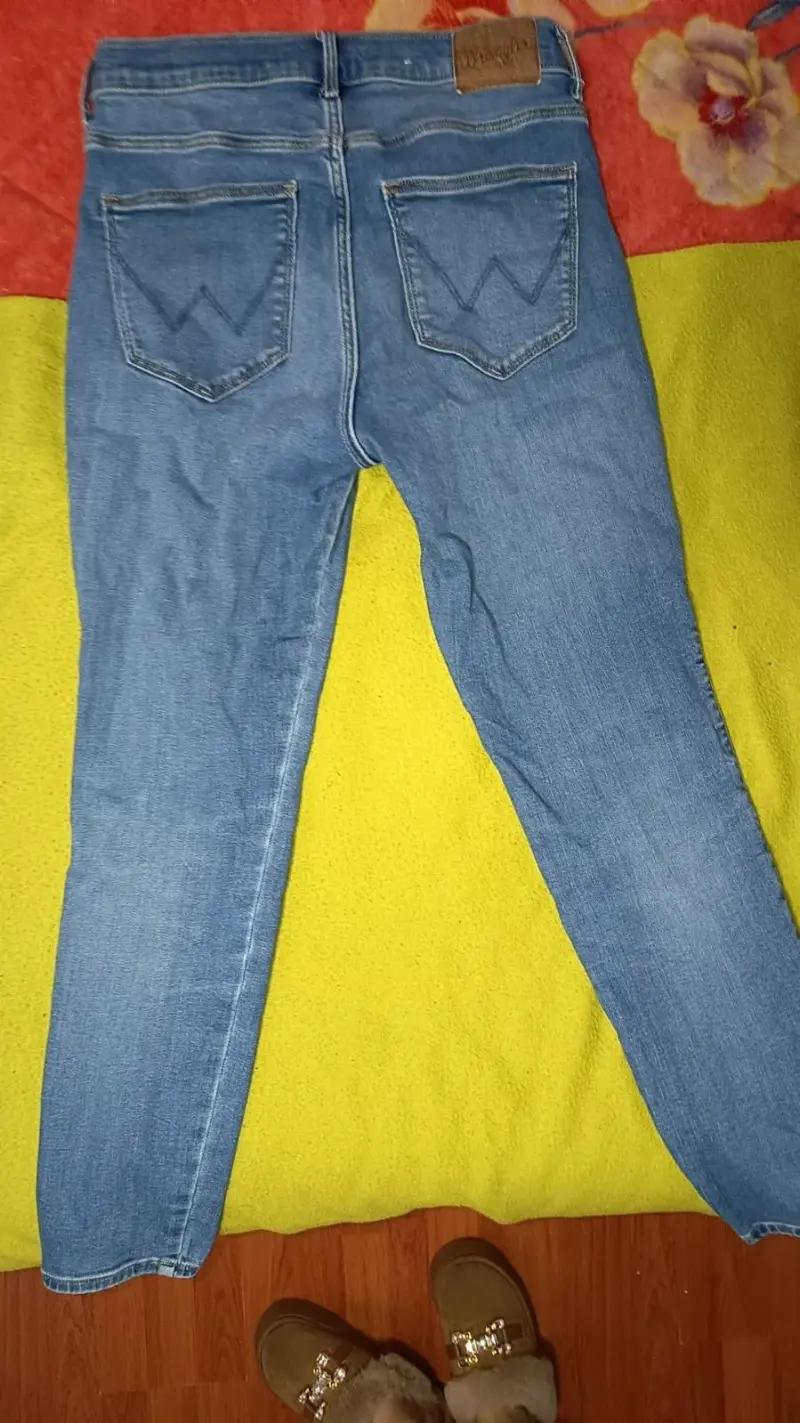 Jeans Wrangler High Skinny Mujer Azul - 3