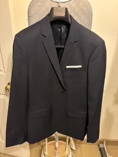 Blazer formal negro para hombre - miniatura 1
