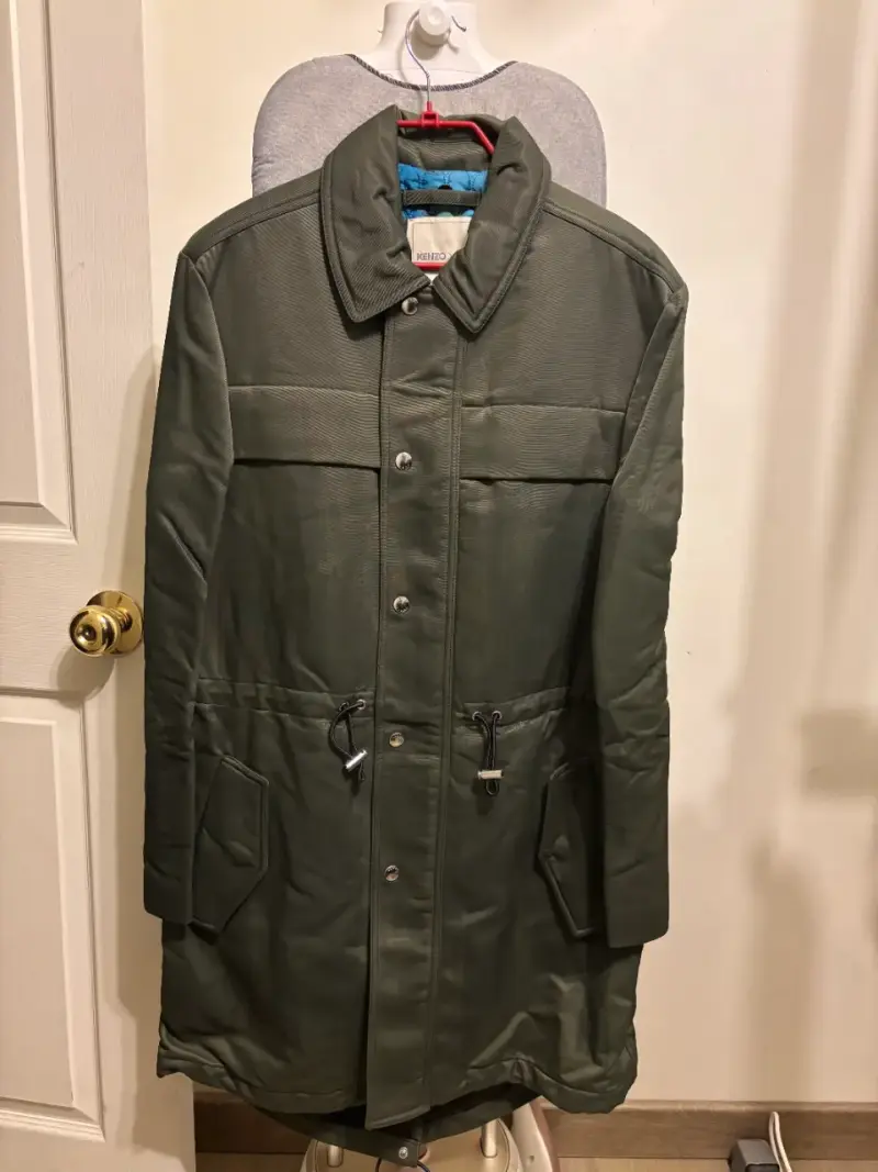 Parka KENZO X H&M verde militar para hombre - 1