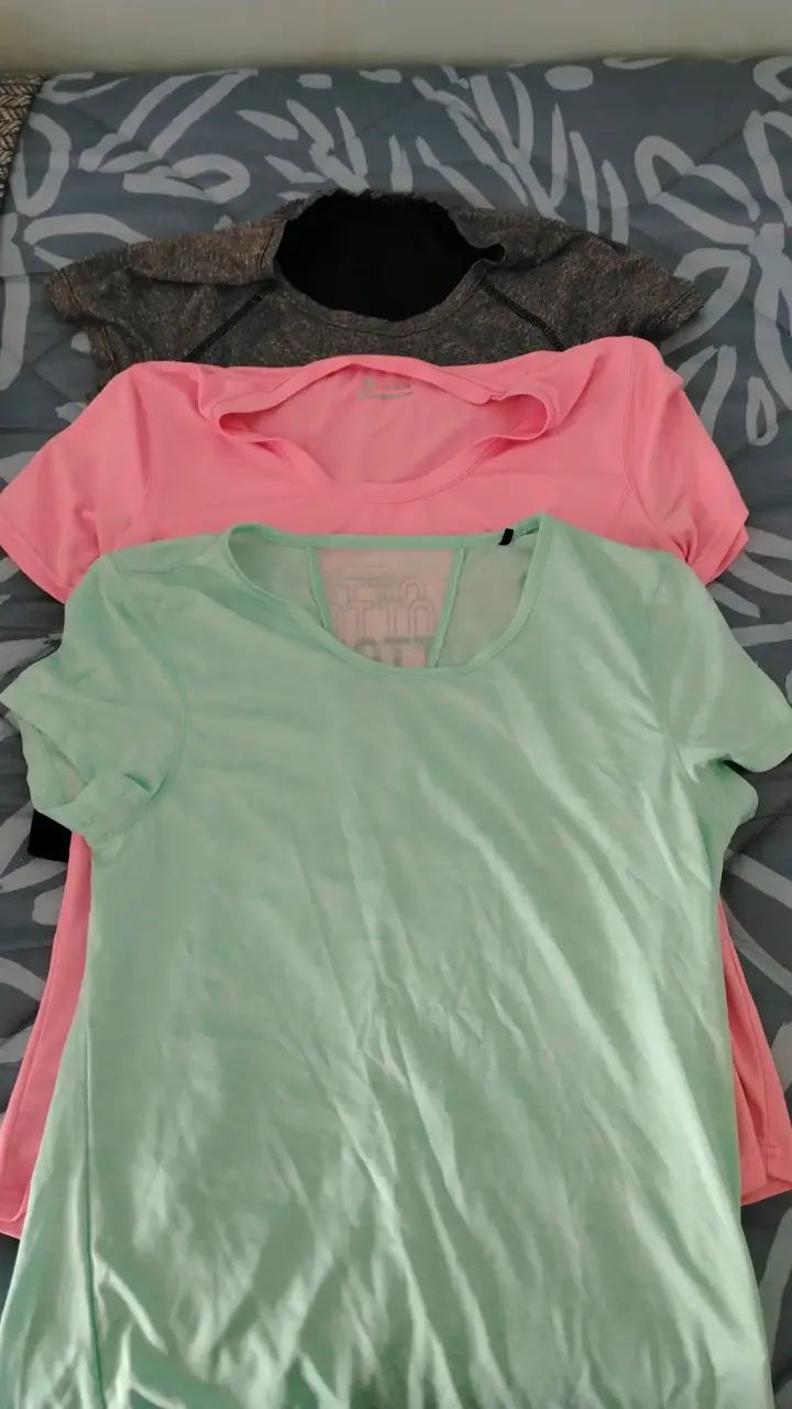 Polera de mujer manga larga color celeste - 2