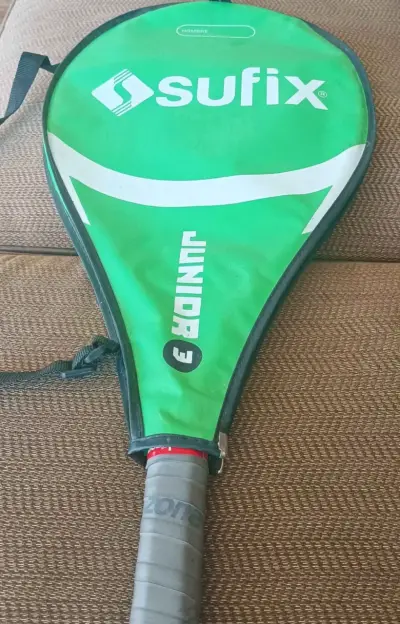 Raqueta de tenis junior Sufix con funda - miniatura 1